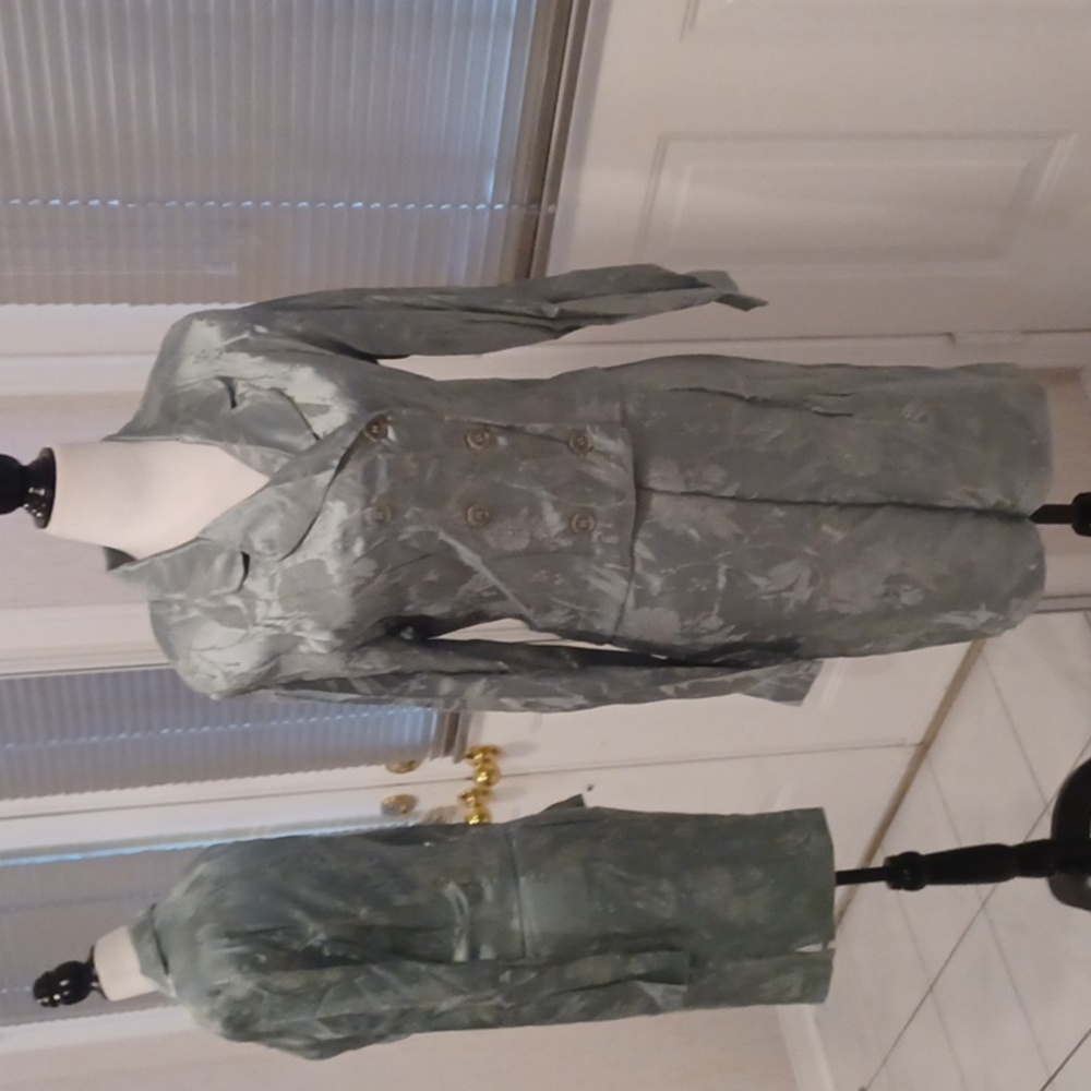 2/$50 Light Green Silky 2-Pc. Dress - Size 9